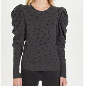 Goldie - Galaxy Tiered Puff Sleeve Sweatshirt